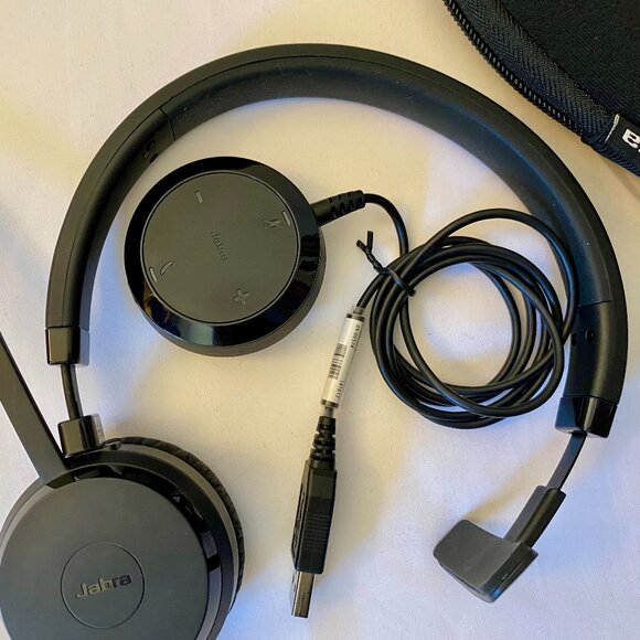 Jabra Evolve 30 II Wired Mono Headset with Microphone (ENC060) EUC - Picture 5 of 9